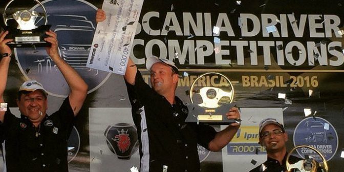 Eliardo Locatelli vence pela segunda vez concurso da Scania