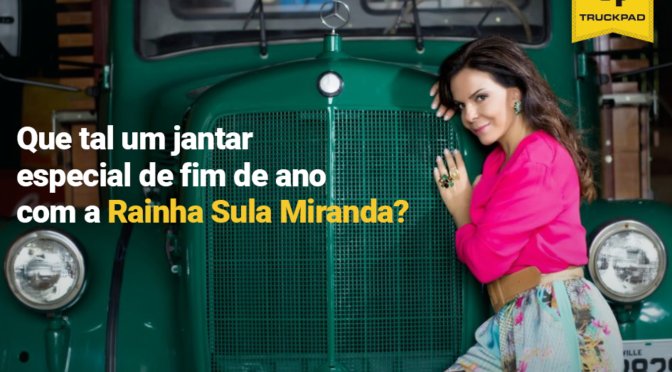 Quer concorrer à um jantar com a Sula Miranda? Saiba como participar aqui!