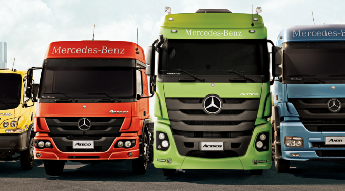 Mercedes-Benz lidera as vendas de caminhões na Argentina