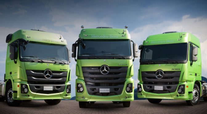 Mercedes-Benz comemora crescimento de 35% nas vendas do Actros