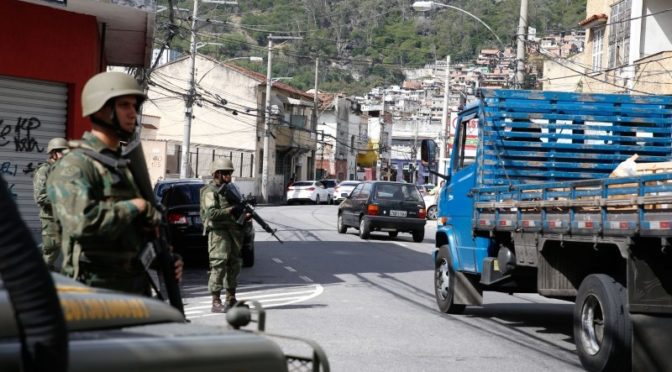 Policiamento reduz os roubos de cargas no Rio