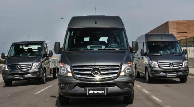 Mercedes-Benz lança edição especial da Sprinter 20 anos na Fenatran