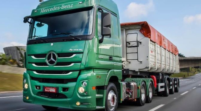 Mercedes-Benz é a marca de caminhão mais desejada pelos motoristas