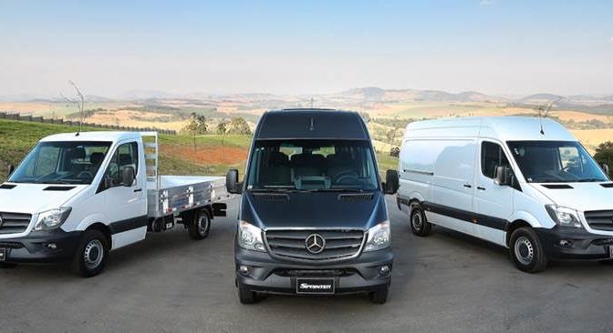 Mercedes-Benz oferece emplacamento grátis para linha Sprinter