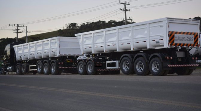 Circulação de Super Rodotrem de 91 toneladas é suspensa