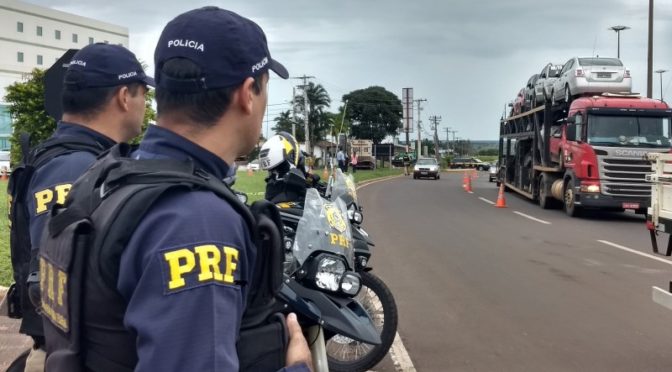 PRF inicia nesta quinta-feira dia 1º Operação Finados – 2018