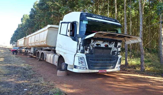 Quadrilha de roubo de pneus de veículos de carga é apreendida