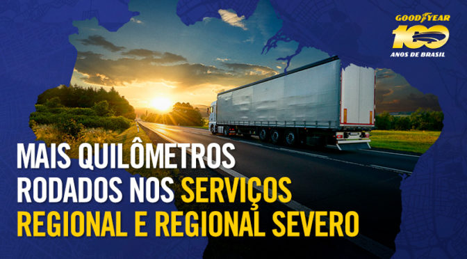 Mais quilômetros rodados nos serviços Regional e Regional Severo