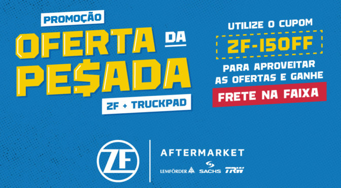 No mês dos caminhoneiros, a ZF lança ofertas imbatíveis na loja no TruckPad.