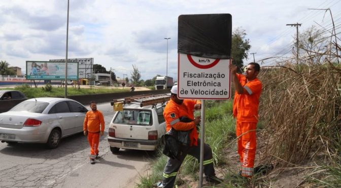 Radares são desativados em áreas de risco em estradas do Rio