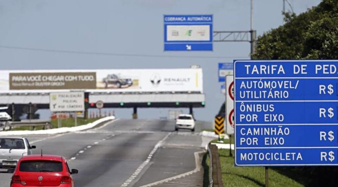 Pedágio no Paraná sobe nesta semana. Veja valores: