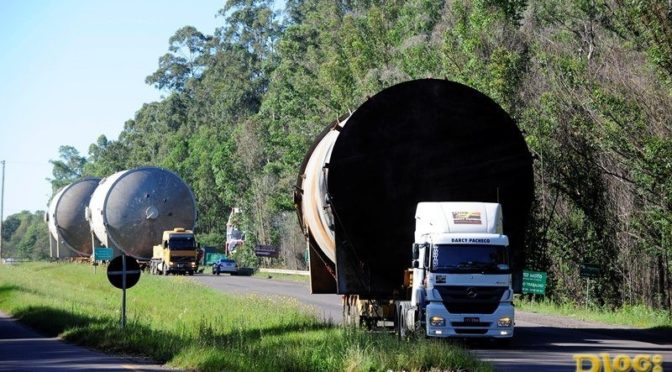 Dnit regulamenta trânsito de veículos especiais de carga nas rodovias federais