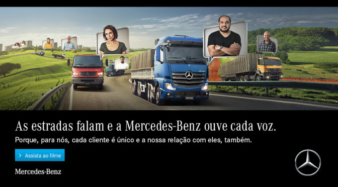 As estradas falam e a Mercedes-Benz ouve cada voz.