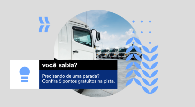 Precisando de uma parada? Confira 5 pontos gratuitos na pista.