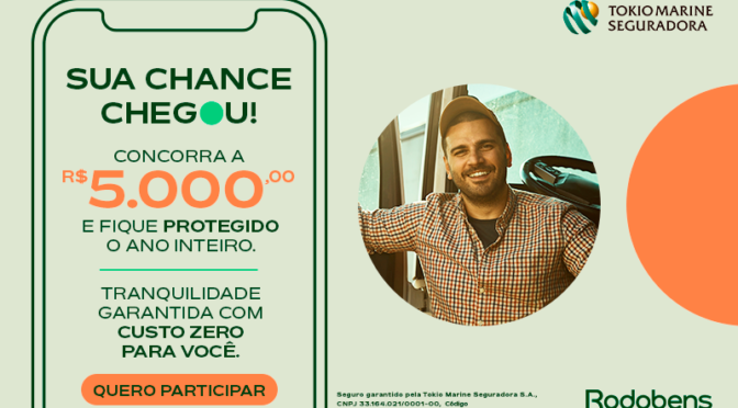 Sua chance chegou!